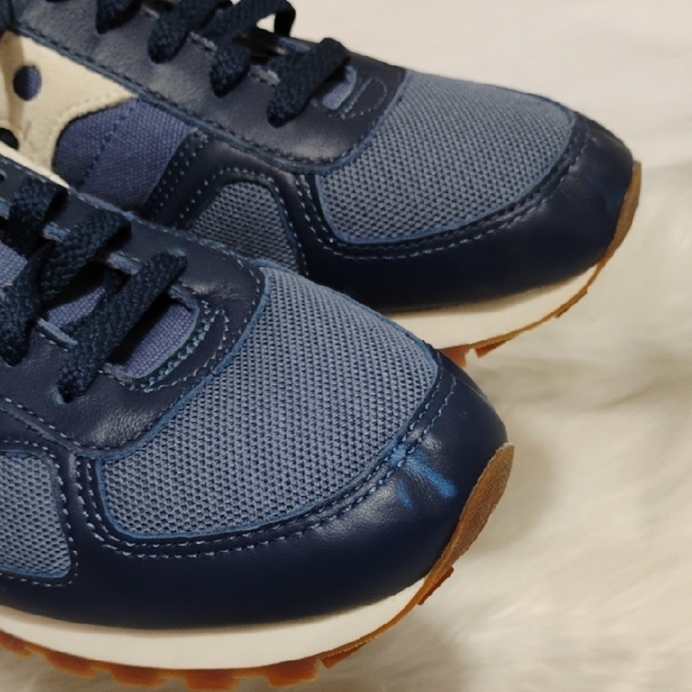 SALE! Saucony Shadow Men's Blue/White Sneakers Sz.8 Hardly Worn #204 CRATE - Picture 7 of 16